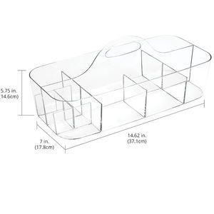 mDesign Acrylic Caddy Tote